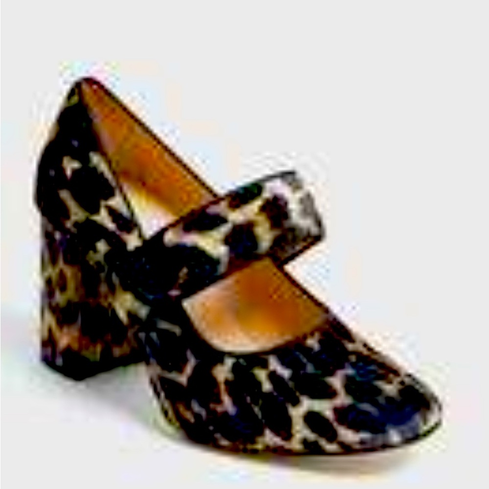 Leopard Velvet Ellie Heels | Tuckernuck